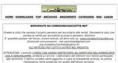 Desktop Screenshot of comedonchisciotte.net
